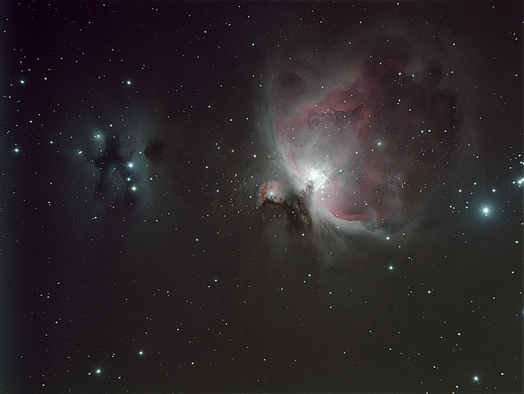 M42 NGC1977 FLT110 ST8300 by Ivor Lawrence